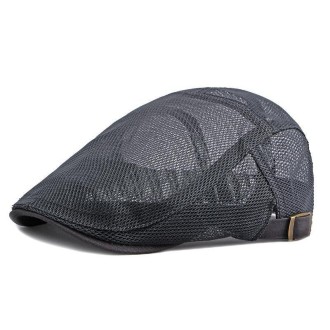 Summer Mesh Breathable Vintage Cap(Dark Gray)