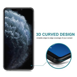 For iPhone XS Max Anti-peeping Plasma Oil Coated High Aluminum Wear-resistant Tempered Glass Film