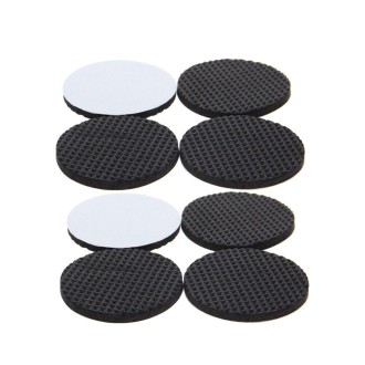 40 in 1 38mm Round Plaid EVA Table Sofa Slip-proof Noise-reducing Foot Pads