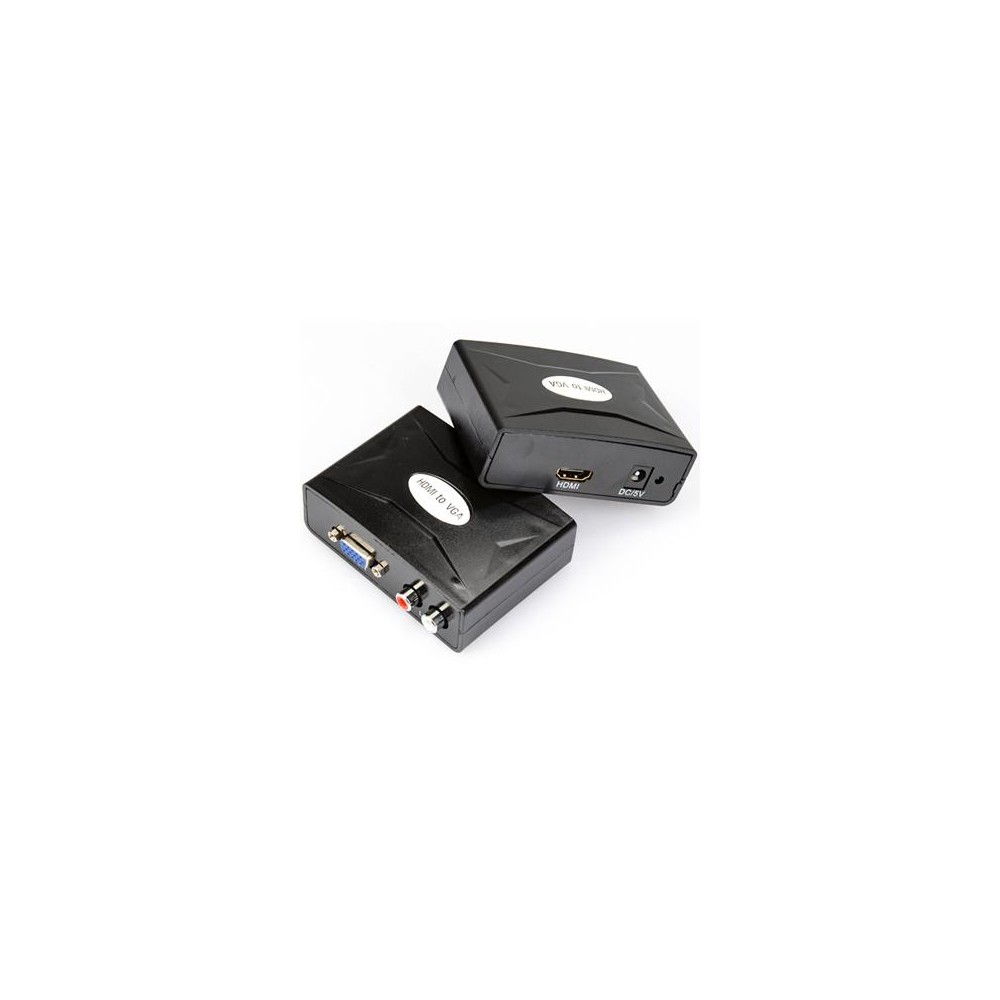 HDMI to VGA Converter with Audio (FY1322)(Black)