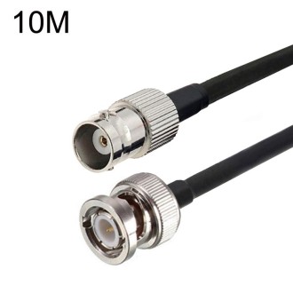 BNC Female To BNC Male RG58 Coaxial Adapter Cable, Cable Length:10m