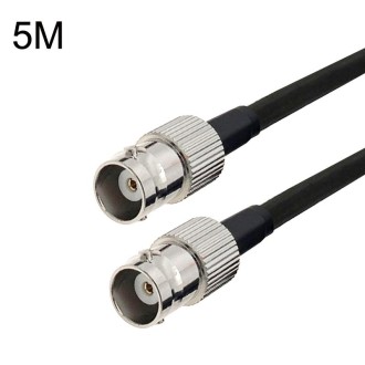 BNC Female To BNC Female RG58 Coaxial Adapter Cable, Cable Length:5m