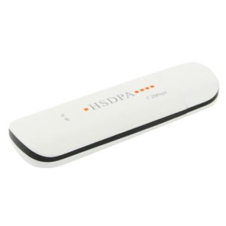 7.2Mbps HSDPA 3G USB 2.0 Wireless Modem with TF Card Slot, Sign Random Delivery(White)