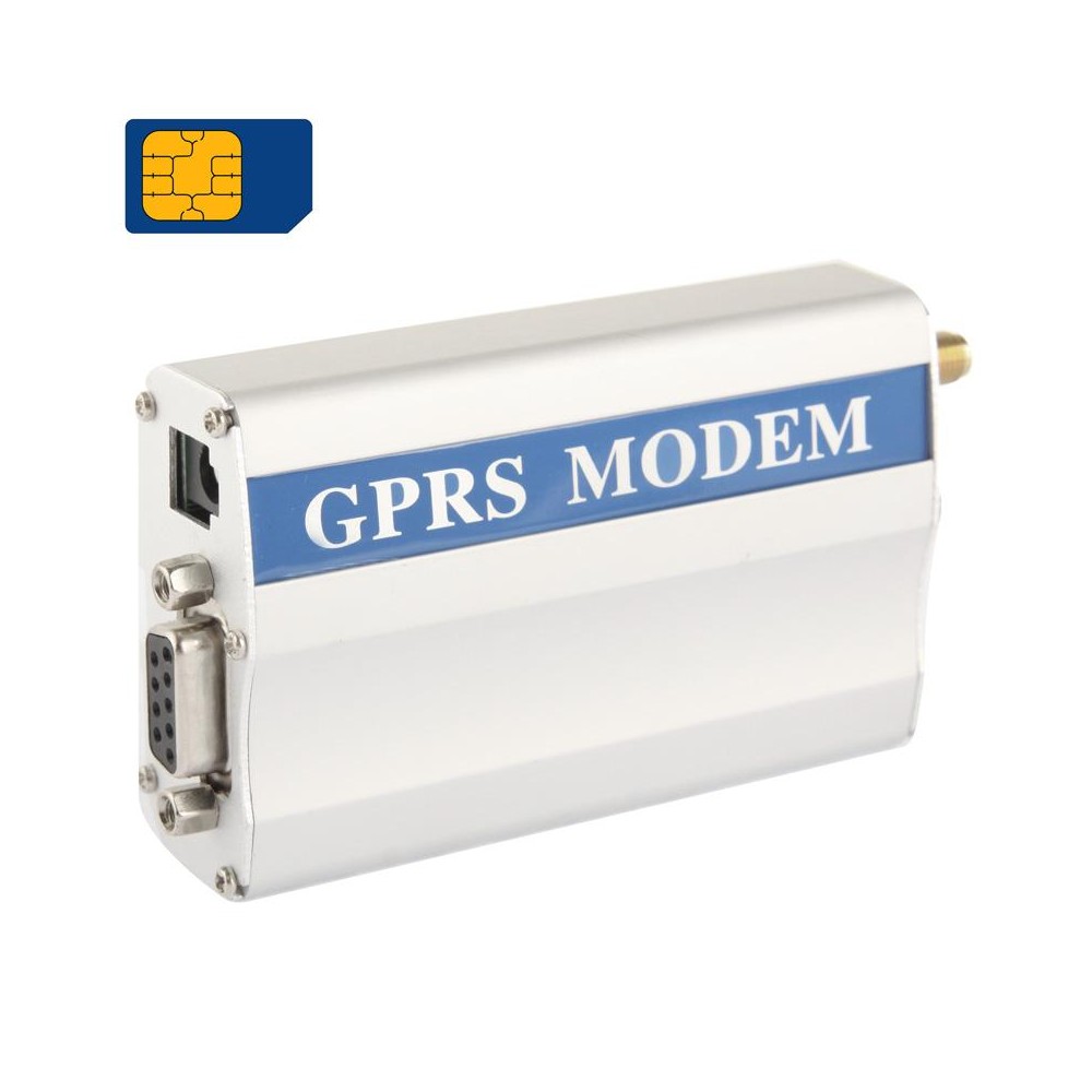 RS232 GPRS Modem / GSM Modem, Support SIM Card, GSM: 900 / 1800MHz Sign Random Delivery