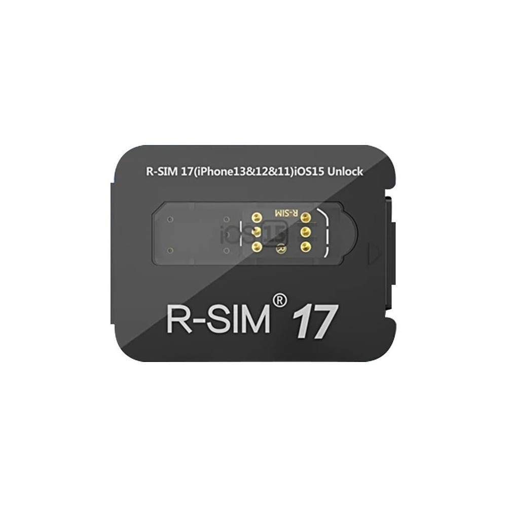 R-SIM 17 Turns Locked Into Unlocked iOS15 System Universal 5G Unlocking Card