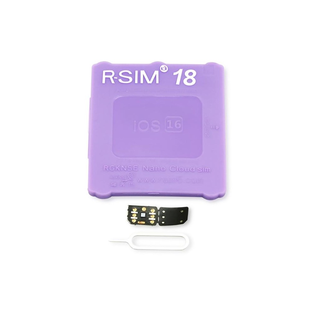 R-SIM 18 Turns Locked Into Unlocked iOS16 System Universal 5G Unlocking Card