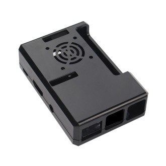 ABS Protective Shell Case with Cooling Fan Hole for Raspberry pi 3 (Black)