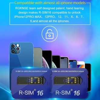 R-SIM 16 Turns Locked Into Unlocked iOS14 System Universal 5G Unlocking Card