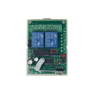 12V Motor Positive and Reverse Remote Control Receiver Board(Without Remote Control)