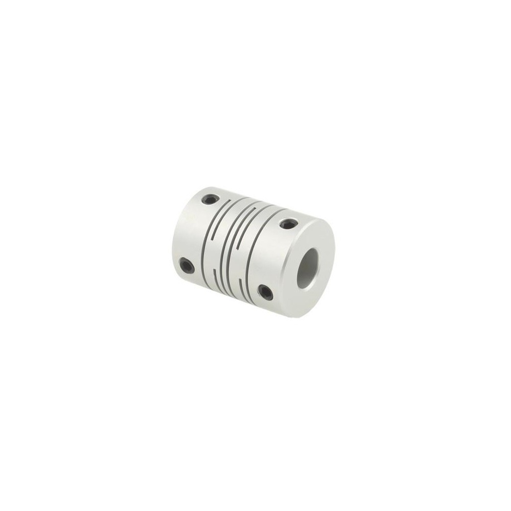 CNC Stepper Motor Flexible Coupling Coupler (8x8mm)(Silver)