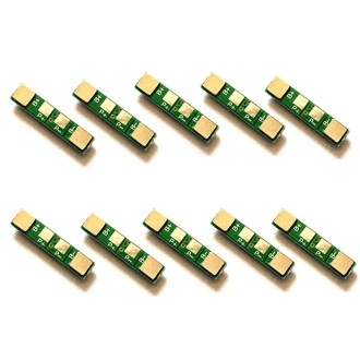 10pcs 3.7V Lithium Battery Protection Board Polymer Overcharge and Overdischarge Protection Board(As Show)