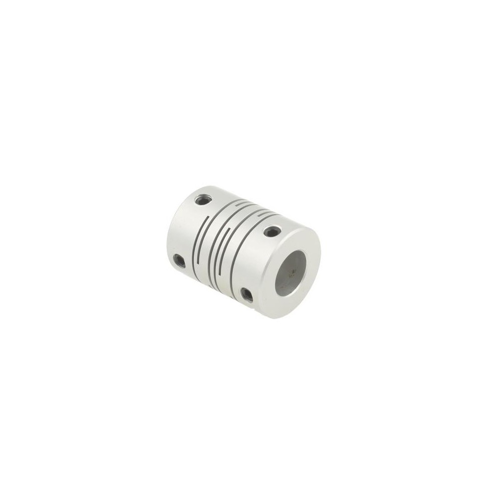 CNC Stepper Motor Flexible Coupling Coupler (10x10mm)(Silver)