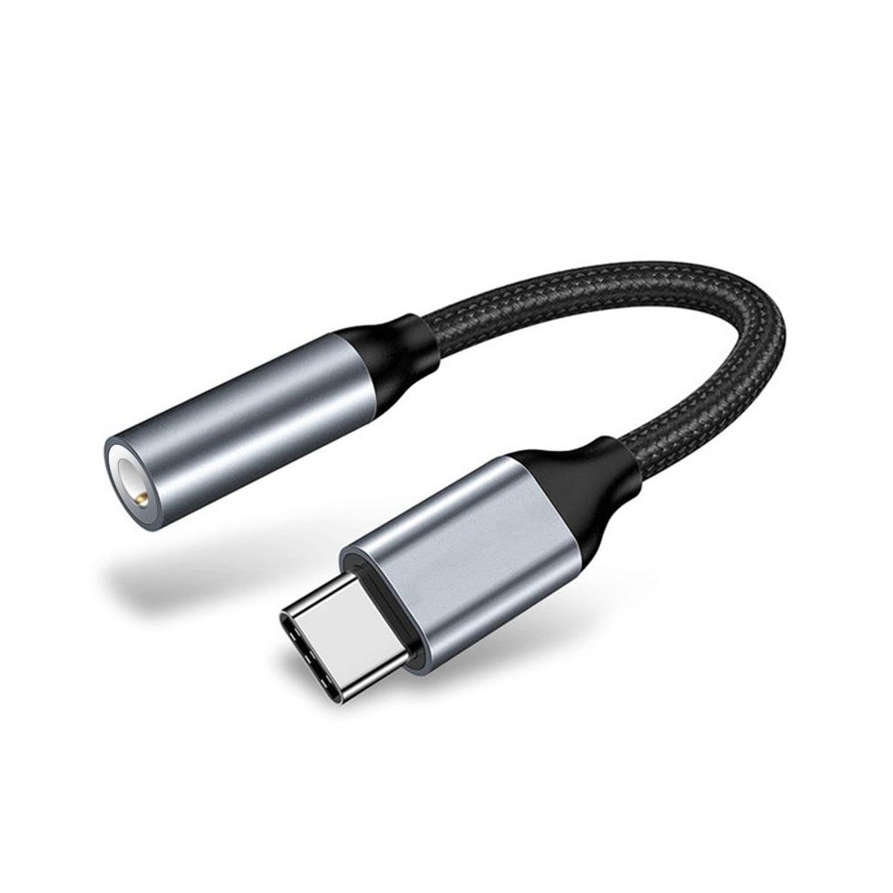 USB-C / Type-C Male to 3.5mm Audio Female Adapter Converter, Digital Audio Type