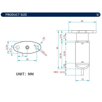 1.5m 3D Touch Bed Automatically Level Sensor Print Compensation Sensor