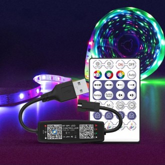 WS2812B USB 5V APP Remote Controller Bluetooth Music Controller for SK6812 WS2811 WS2812 LED Light Strip