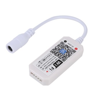 2.4G Smart Wifi LED RGB Controller with IR 24Keys Remote Control, 5-24V