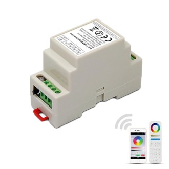 LS2S 5 in 1 DIN Rail LED Strip Controller, DC12V-24V