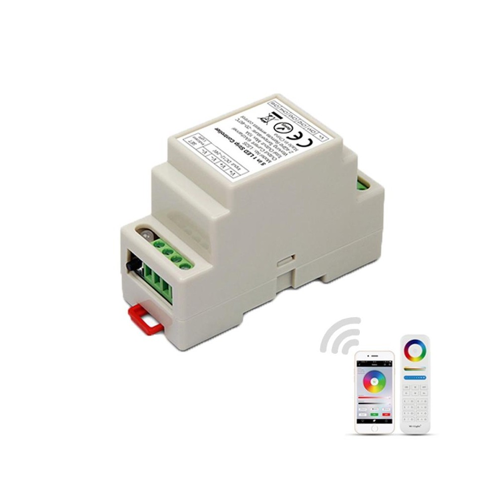 LS2S 5 in 1 DIN Rail LED Strip Controller, DC12V-24V