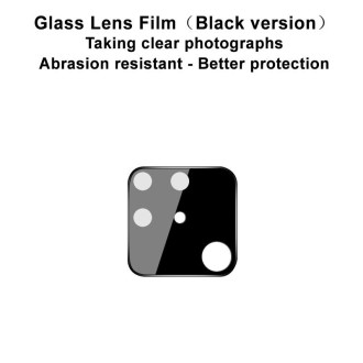 For OPPO Realme Narzo 50A IMAK Rear Camera Lens Glass Film Black Version