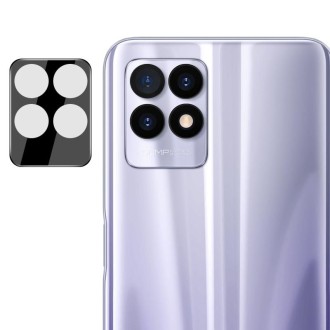 For OPPO Realme 8i imak Integrated Rear Camera Lens Tempered Glass Film with Lens Cap Black Version