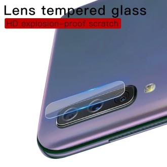 For Galaxy A50 9D Transparent Rear Camera Lens Protector Tempered Glass Film