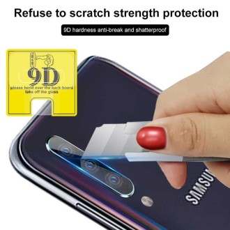 For Galaxy A50 9D Transparent Rear Camera Lens Protector Tempered Glass Film