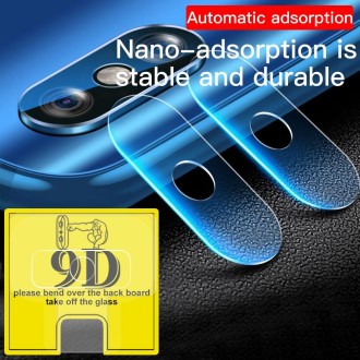 For Xiaomi 8 SE 9D Transparent Rear Camera Lens Protector Tempered Glass Film