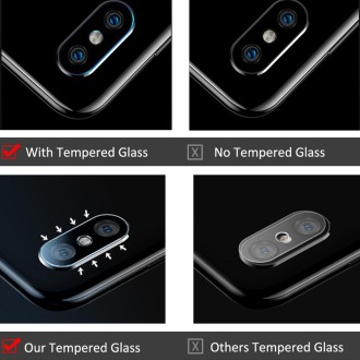 10 PCS For Huawei nova 7 2.5D Transparent Rear Camera Lens Protector Tempered Glass Film