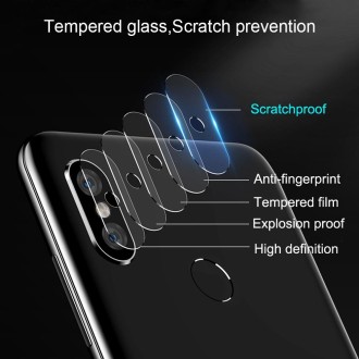 10 PCS For Huawei nova 7 2.5D Transparent Rear Camera Lens Protector Tempered Glass Film