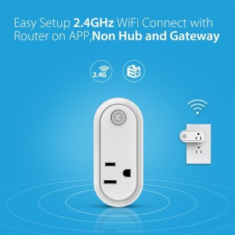 NEO NAS-WR12W 15A 2.4G WiFi US Smart Power Plug