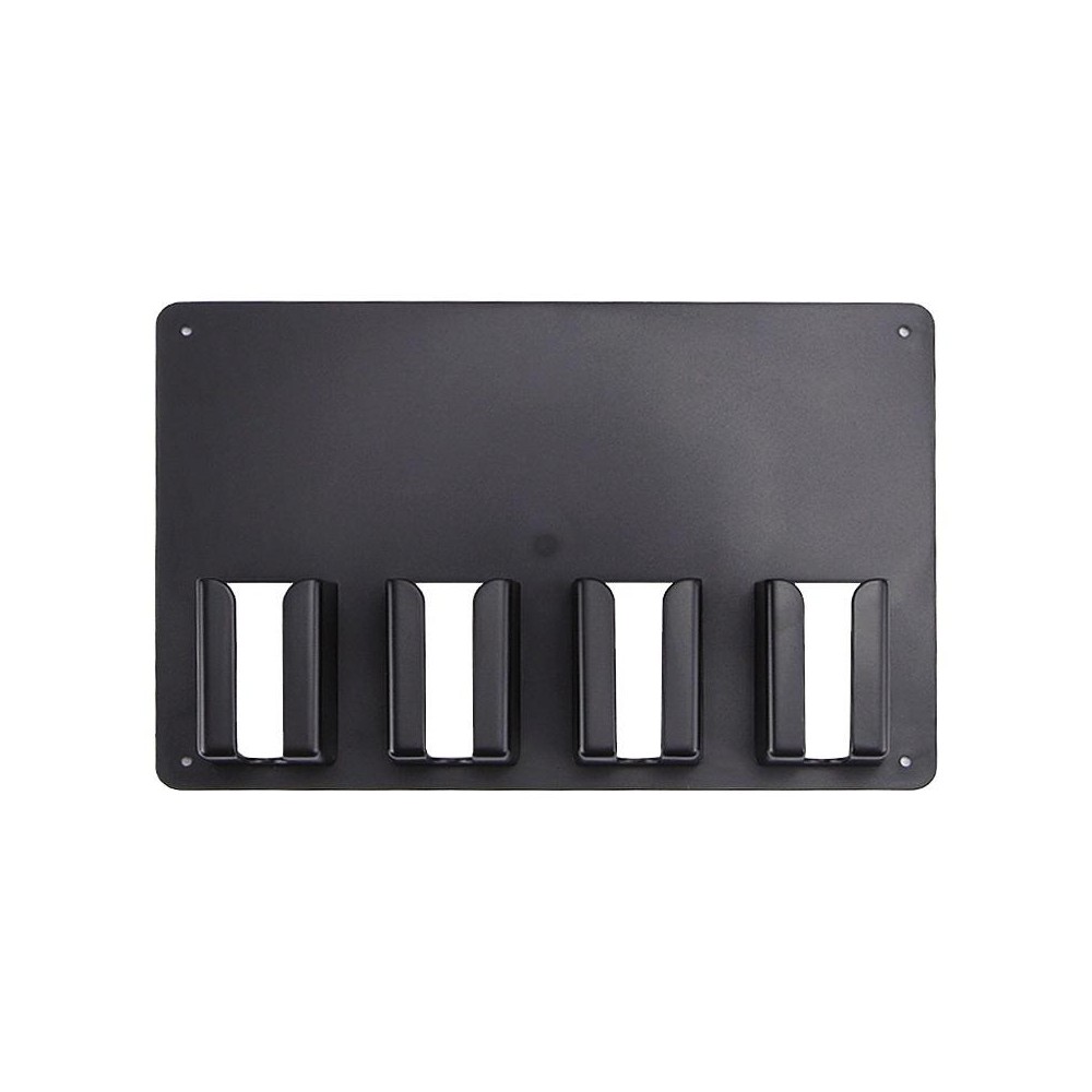 Hair Salon Electric Clippers Storage Wall Bracket(Black)