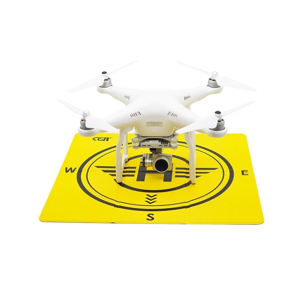 Outdoor Aerial Photography Double-sided Landing Pad For DJI Mavic 3 / Air 2 / Air 2S(Yellow + Black)