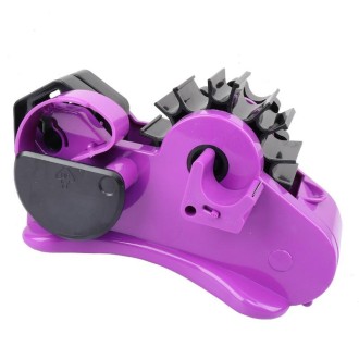 Multifunctional Tape Cutter Automatic Roller Tape Holder(46mm Purple)