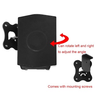 For Samsung HW-Q990B/HW-Q930B/HW-Q930C/HW-Q990C Bluetooth Speaker Metal Wall Mount Rack(Black)