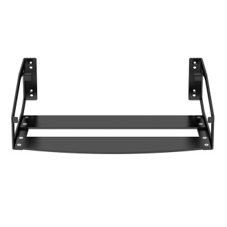 For Sonos Five Smart Speaker Wall-mounted Metal Bracket Hanger(Black)