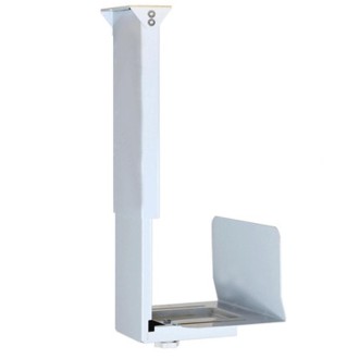 Universal PC Case Holder CPU Stand Hanging Adjustable Computer Mainframe Host Bracket, 300-500mm Height Adjustable, 145-235mm Wi