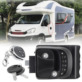 RV Intelligent Remote Control Electronic Password Lock RV Door Lock Modification Accessories