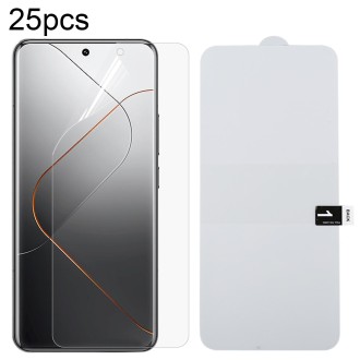 For Xiaomi 14 Pro / 14 Ultra 25pcs Full Screen Protector Explosion-proof Hydrogel Film