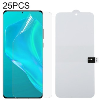 For Huawei P50 Pro 25 PCS Full Screen Protector Explosion-proof Hydrogel Film