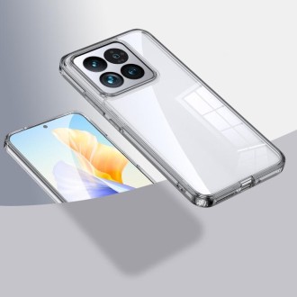 For Xiaomi 14 Pro Armor Clear TPU Hard PC Phone Case(Clear)