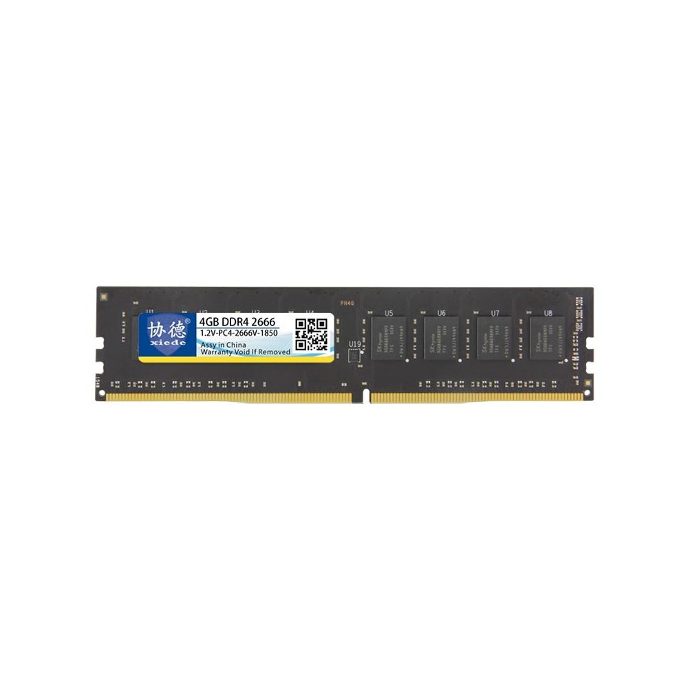 XIEDE X054 DDR4 2666MHz 4GB General Full Compatibility Memory RAM Module for Desktop PC