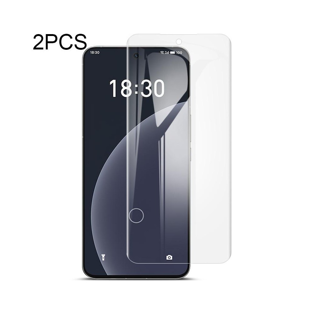 For Meizu 20 Pro 5G 2pcs imak Curved Full Screen Hydrogel Film Protector