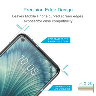 For HTC U23 Pro 10pcs 0.26mm 9H 2.5D Tempered Glass Film