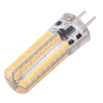 GY6.35 72 LEDs SMD 2835 Corn Light Bulb, AC/DC 12V (Warm White)