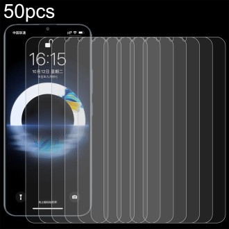 For LeBest M50 Pro 50pcs 0.26mm 9H 2.5D Tempered Glass Film