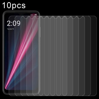 For T-Mobile REVVL 6x pro 10pcs 0.26mm 9H 2.5D Tempered Glass Film