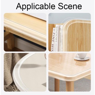 PVC Household Transparent Anti-collision Strip Furniture Soft Edge Protector, Specification: 1 cm x 1 m