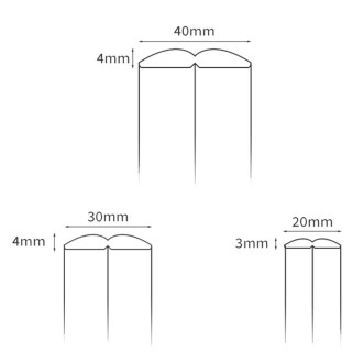 PVC Household Transparent Anti-collision Strip Furniture Soft Edge Protector, Specification: 1 cm x 2 m