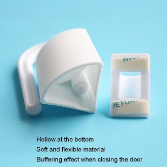 Door Seam Protection Anti-Pinching Safety Door Card Children Door Seam Stopper(Plastic Bag)