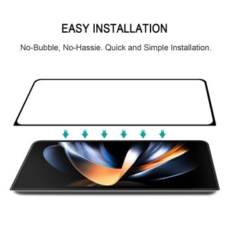 For Samsung Galaxy Z Fold5 25pcs Inner Screen Full Glue Full Cover Screen Protector Tempered Glass Film